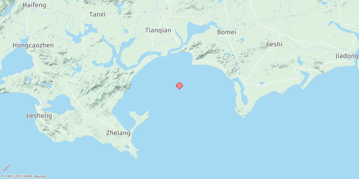 Map of Jieshi Wan