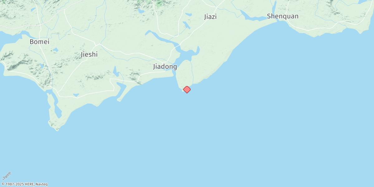Map of Jiazi Jiao