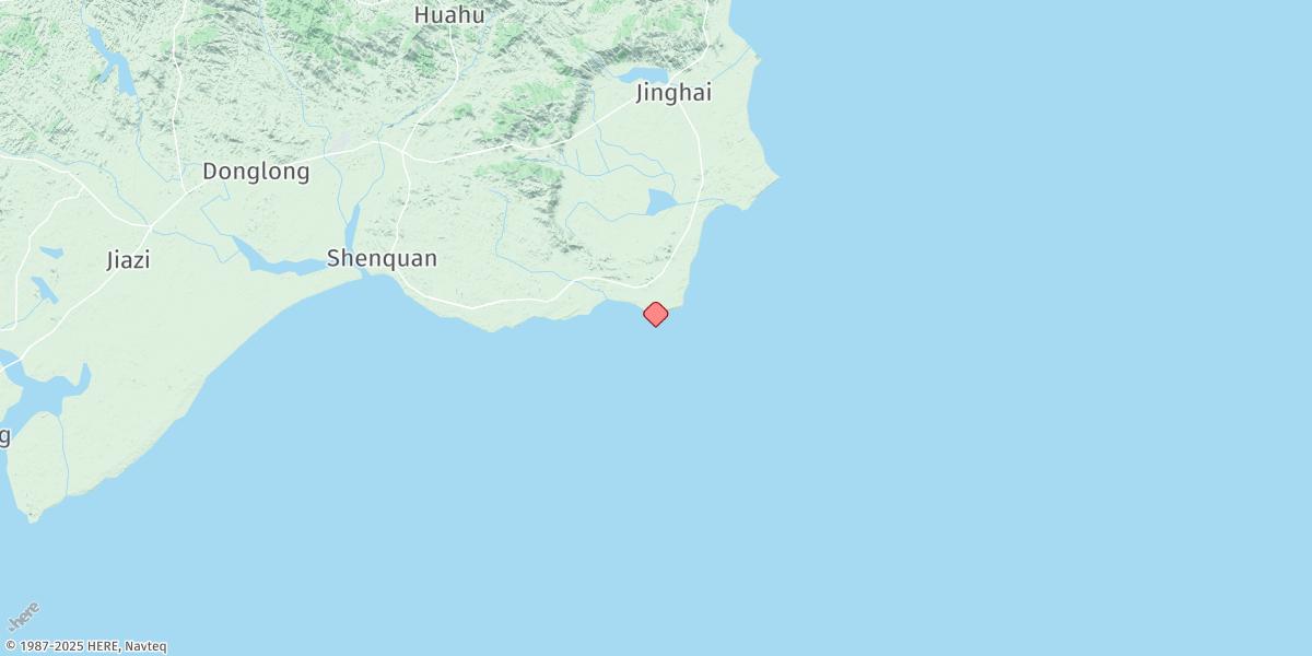 Map of Shibeishan Jiao
