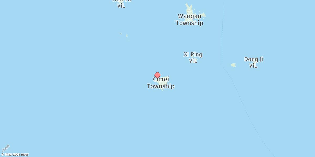 Map of Ch'I-mei Yu