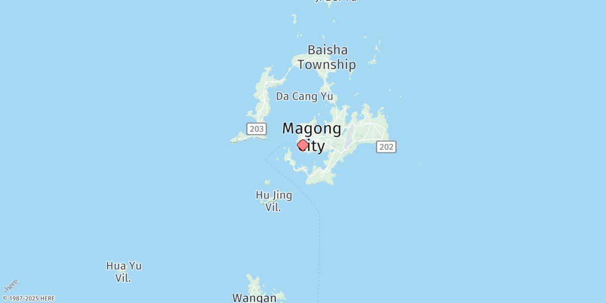 Map of P'Eng-hu Tao (Ma-kung Kang)