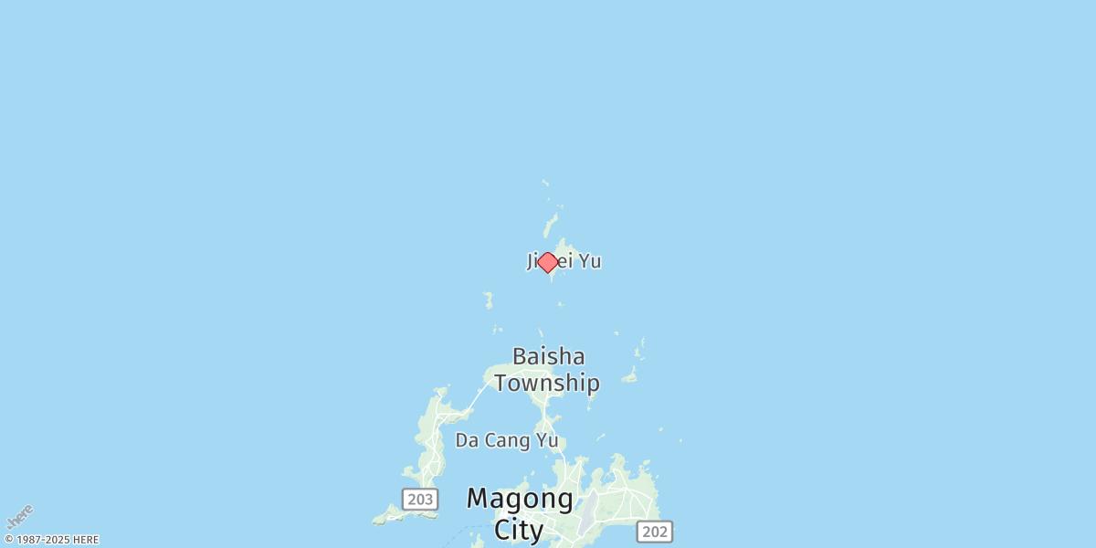 Map of Ch'I - Pei Yu