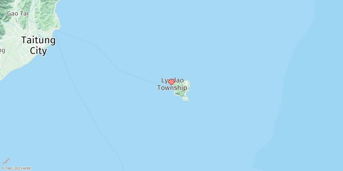 Map of Nan-liao Wan