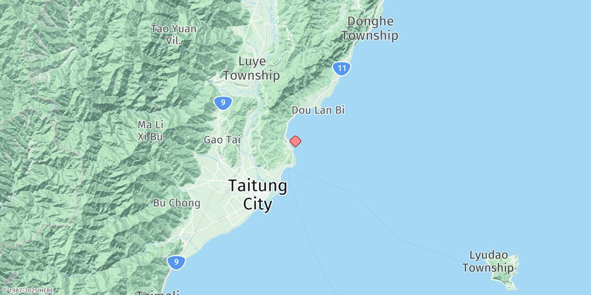 Map of Fu-kang (Chia-lu-lan)