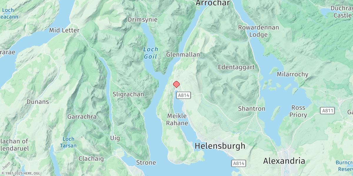 Map of Garelochhead