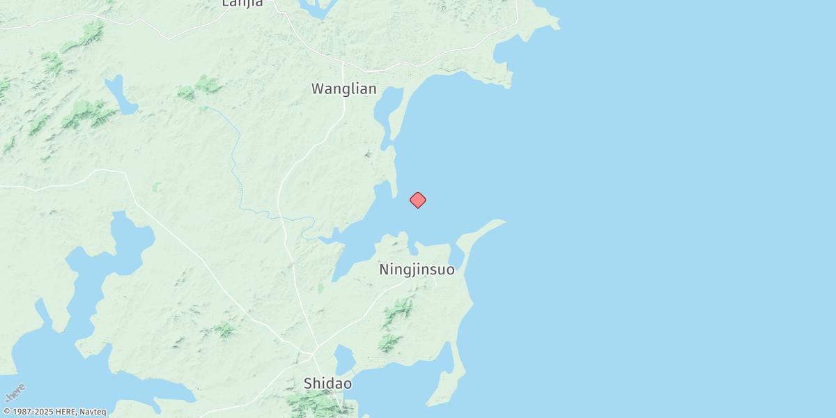 Map of Sanggou Wan