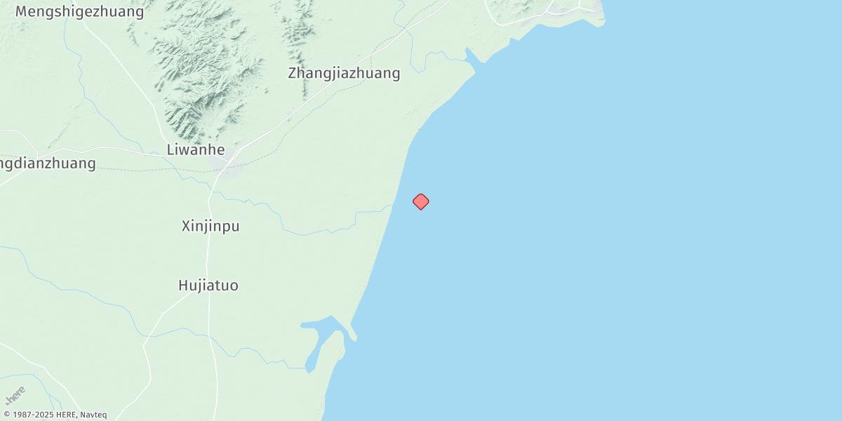 Map of Dapuhe Kou