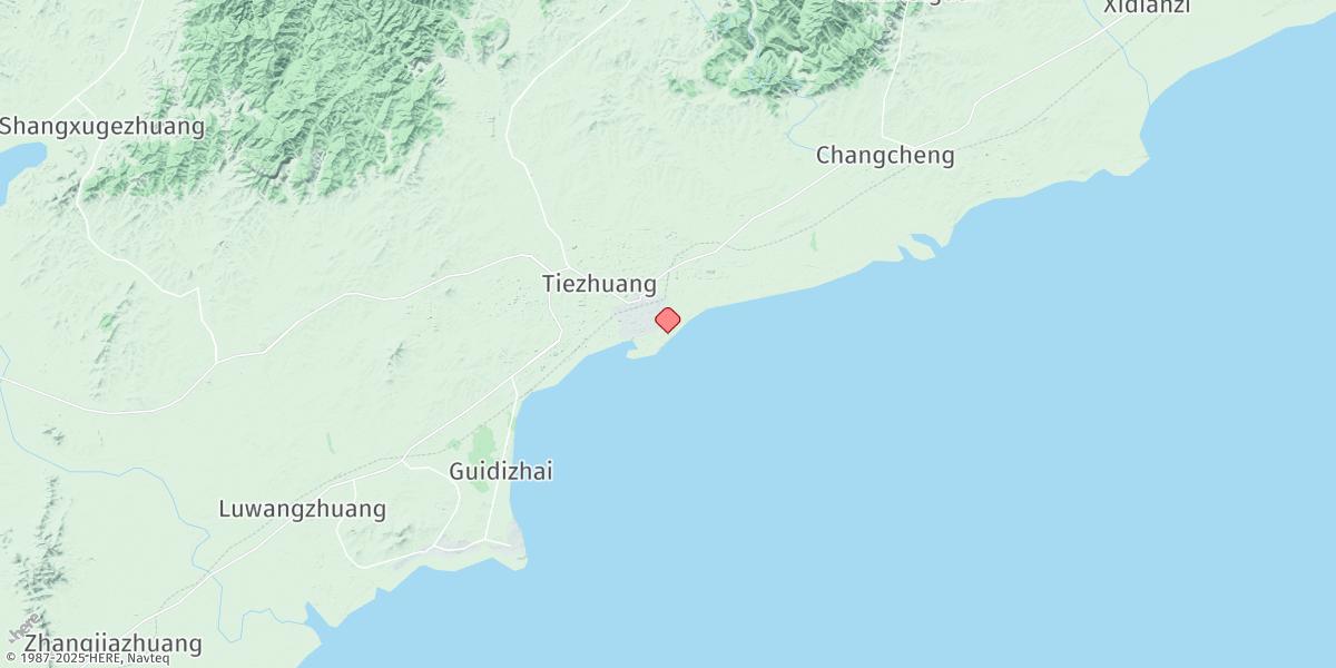 Map of Qinhuangdao
