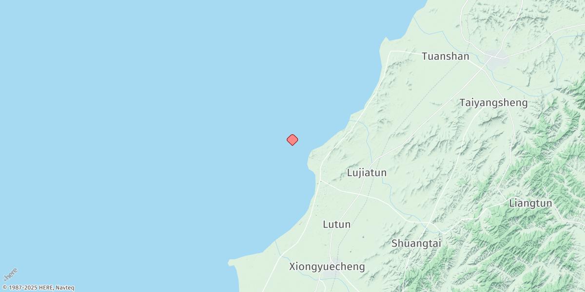Map of Bayuquan