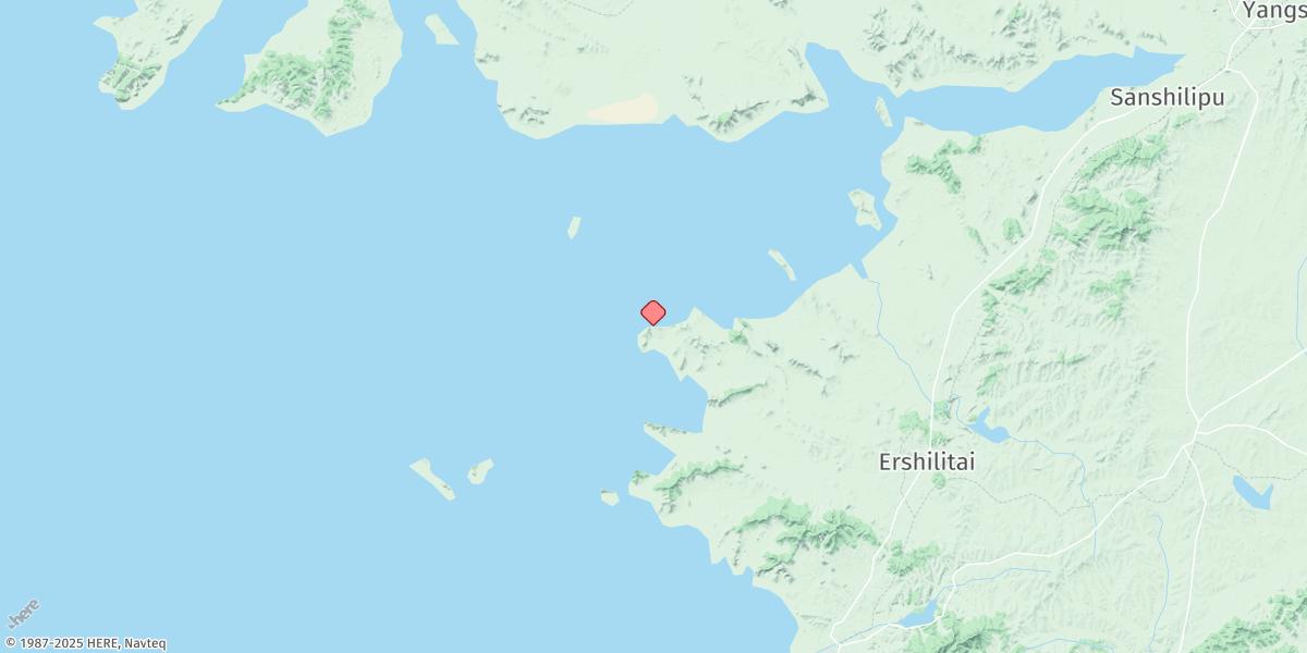 Map of Hulu Dao