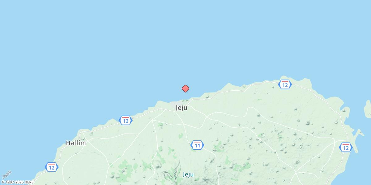 Map of Jeju