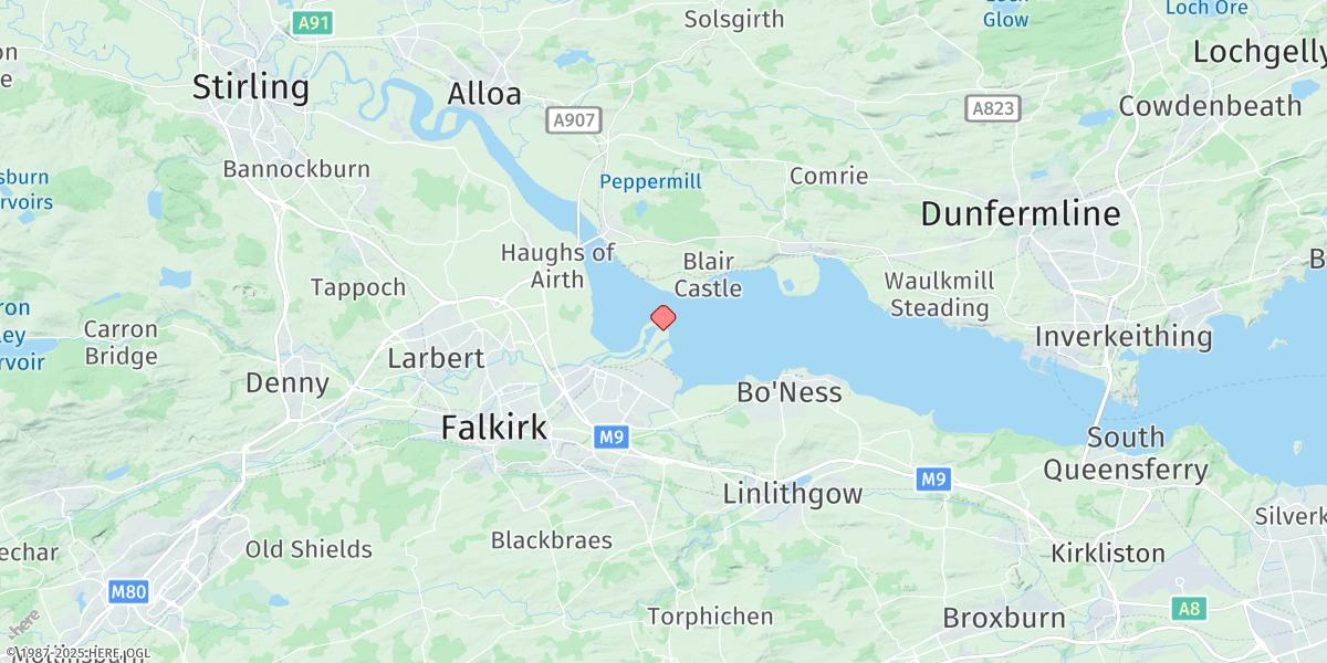 Map of Grangemouth