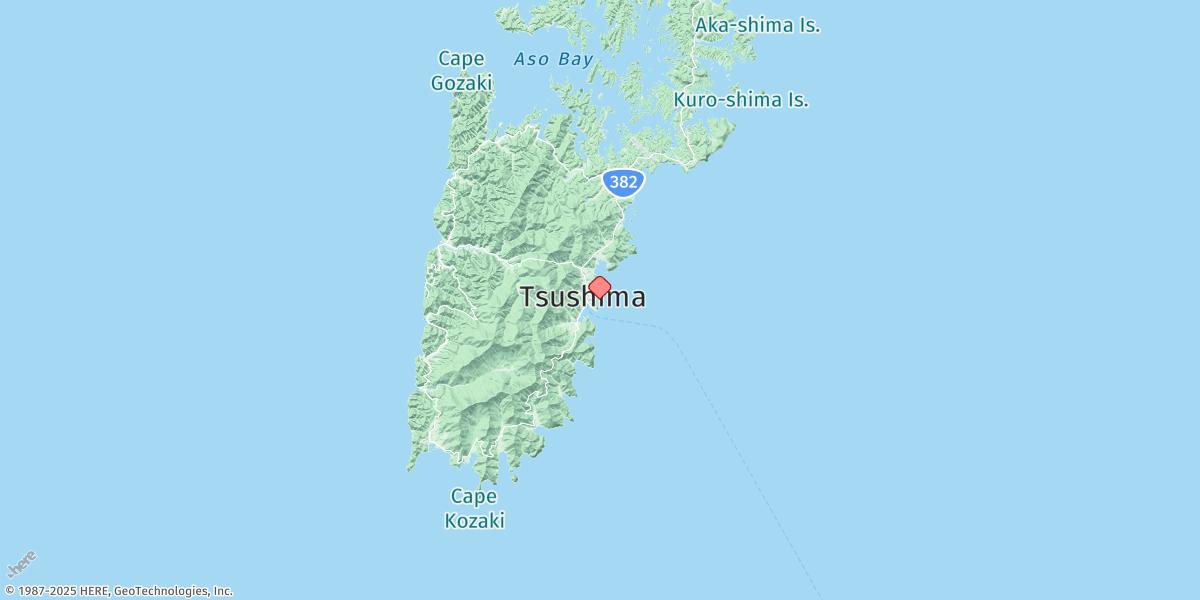 Map of Izuhara