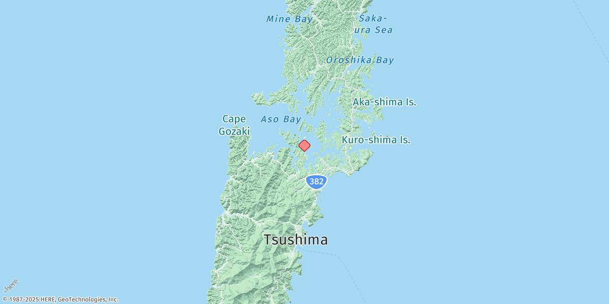Map of Takeshiki Ko