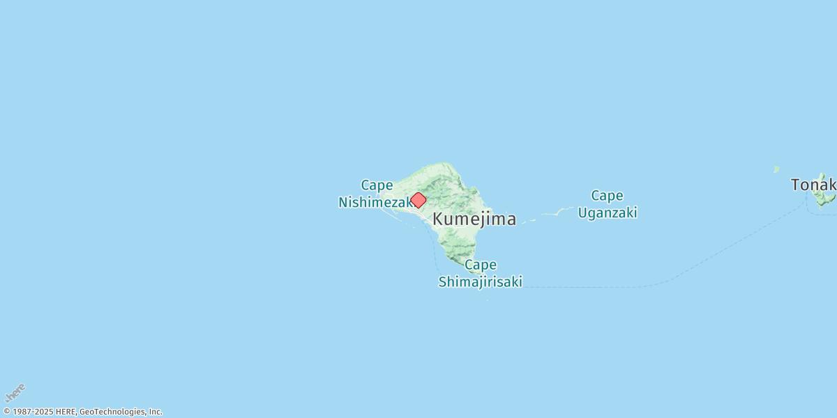 Map of Kanegusuku