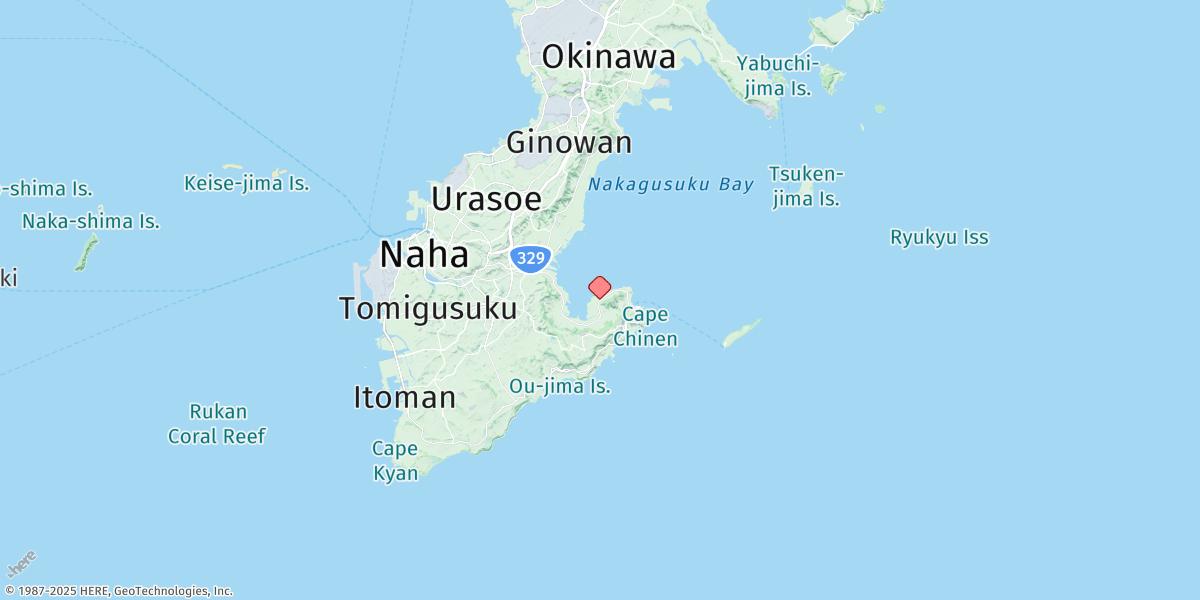Map of Tsuhako