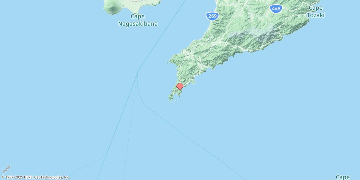 Map of Odomari
