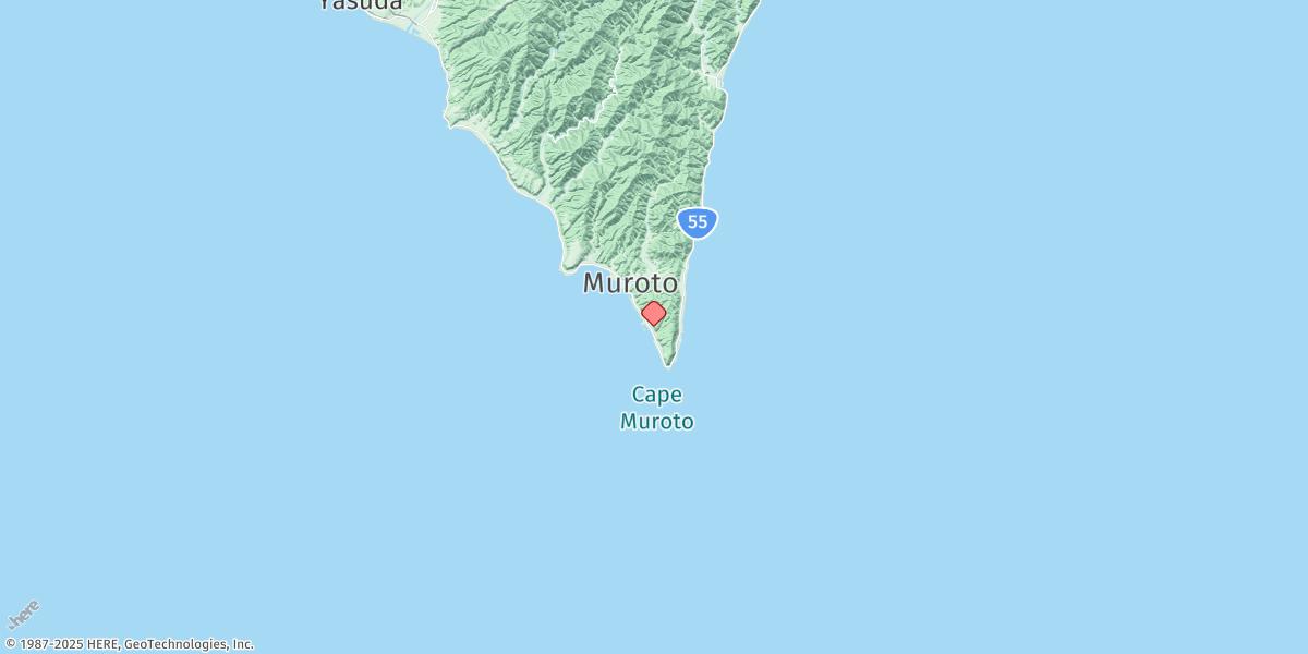Map of Murotozaki