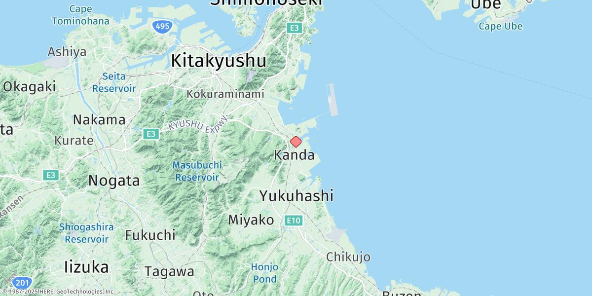 Map of Kanda