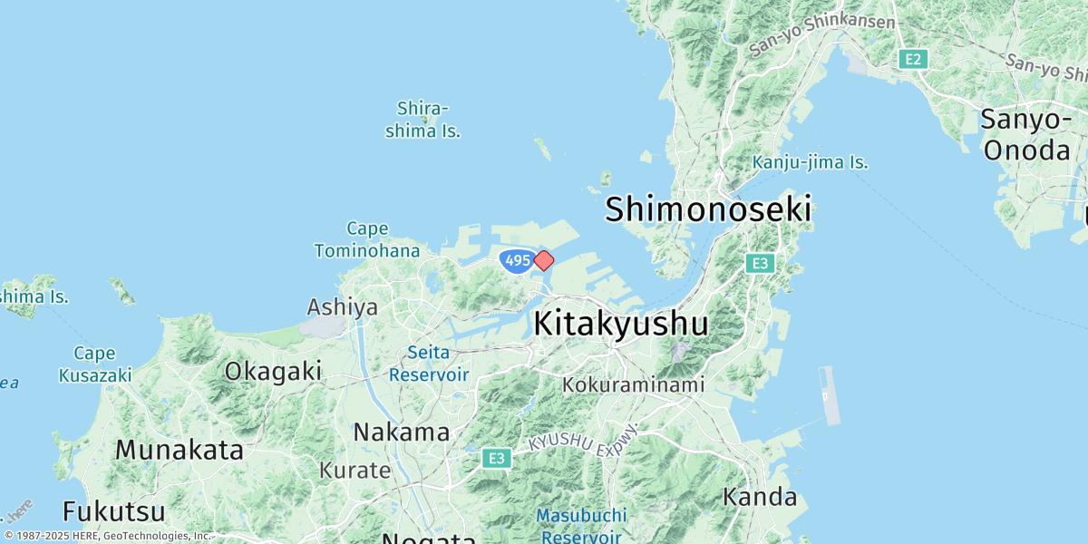 Map of Wakamatsu