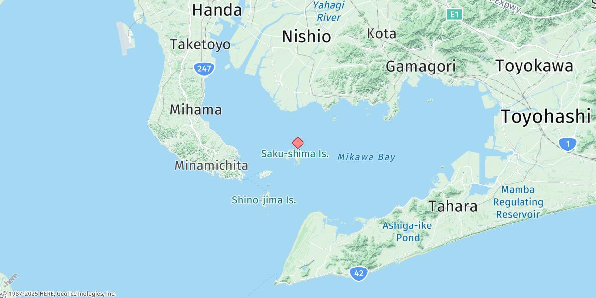Map of Saku Shima