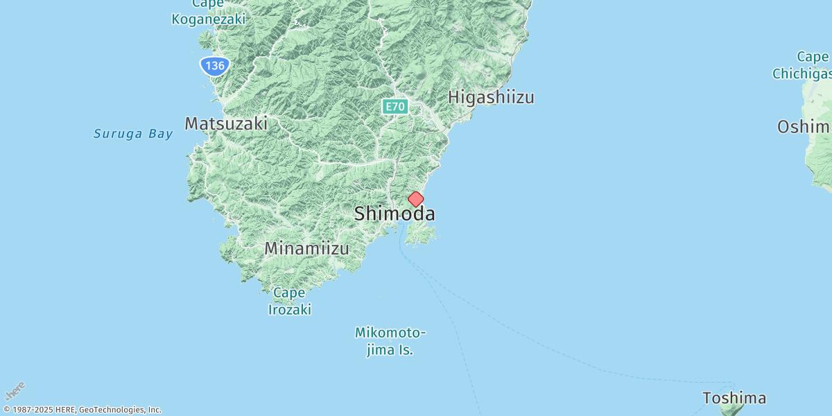 Map of Shimoda