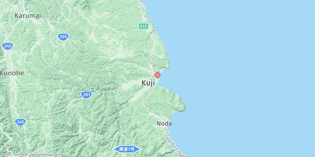 Map of Kuji