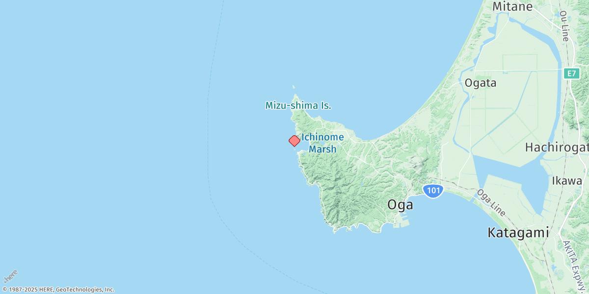 Map of Toga