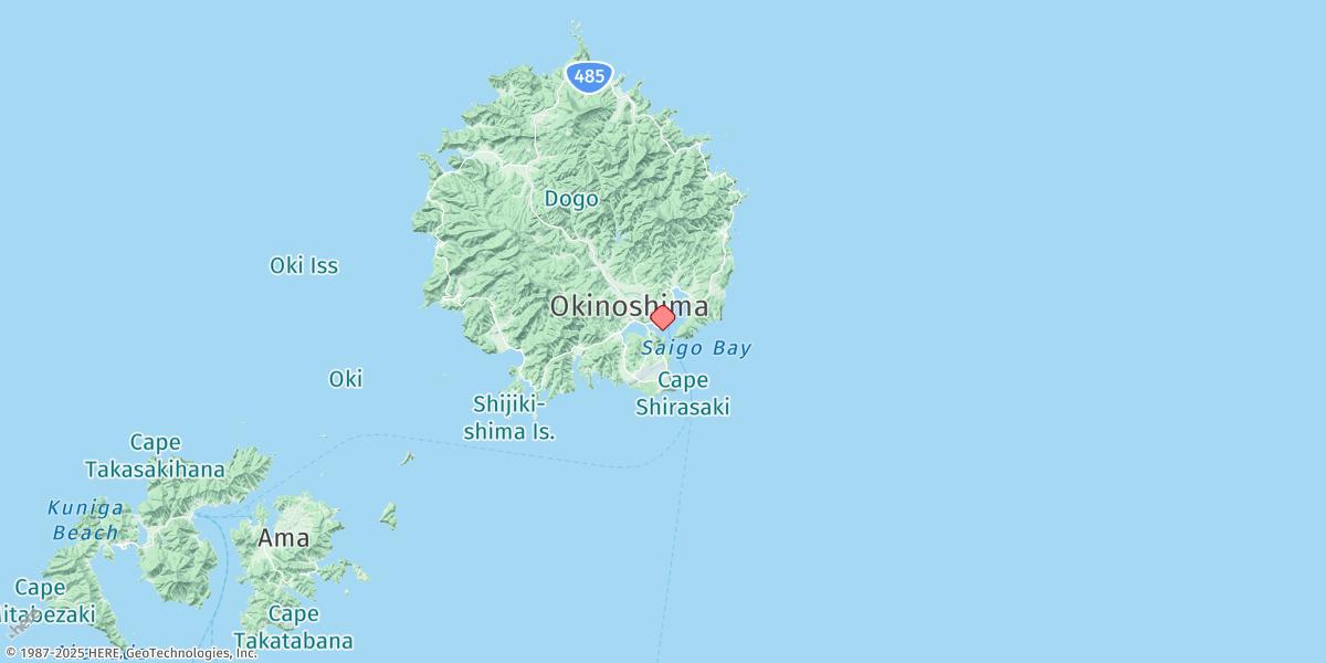 Map of Saigo