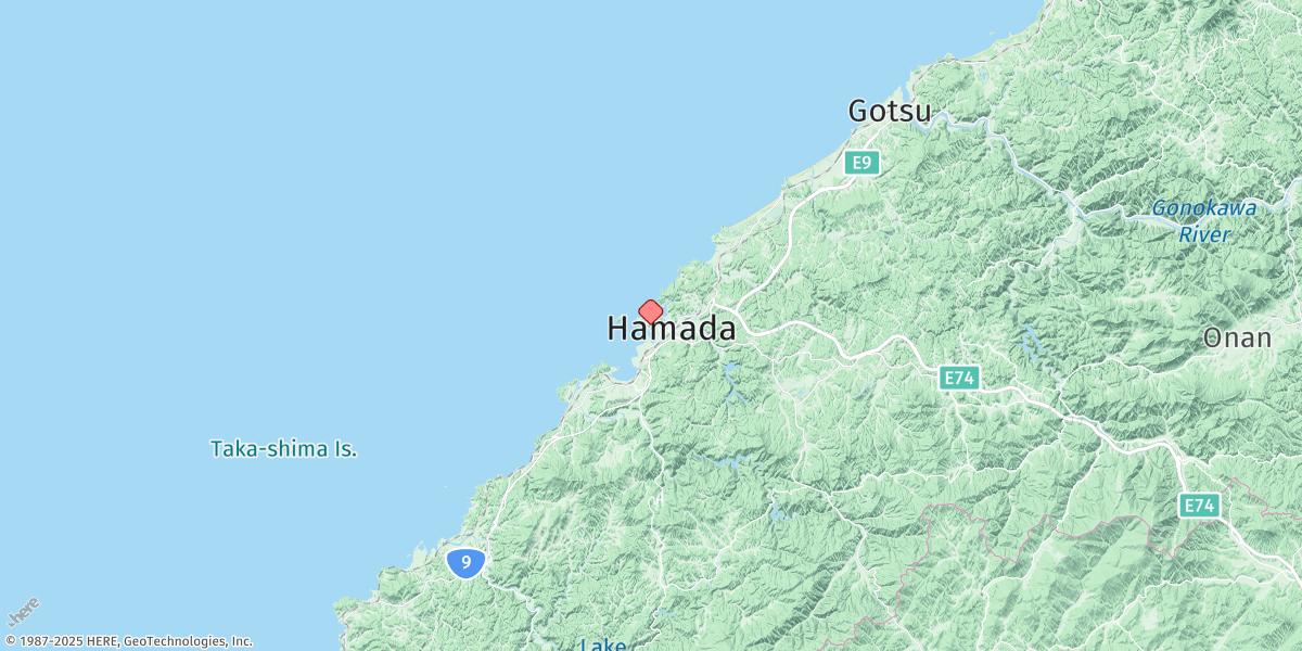 Map of Hamada