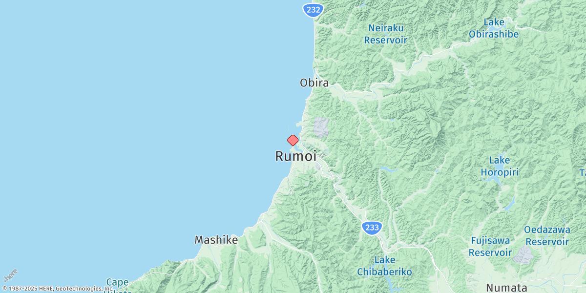 Map of Rumoi