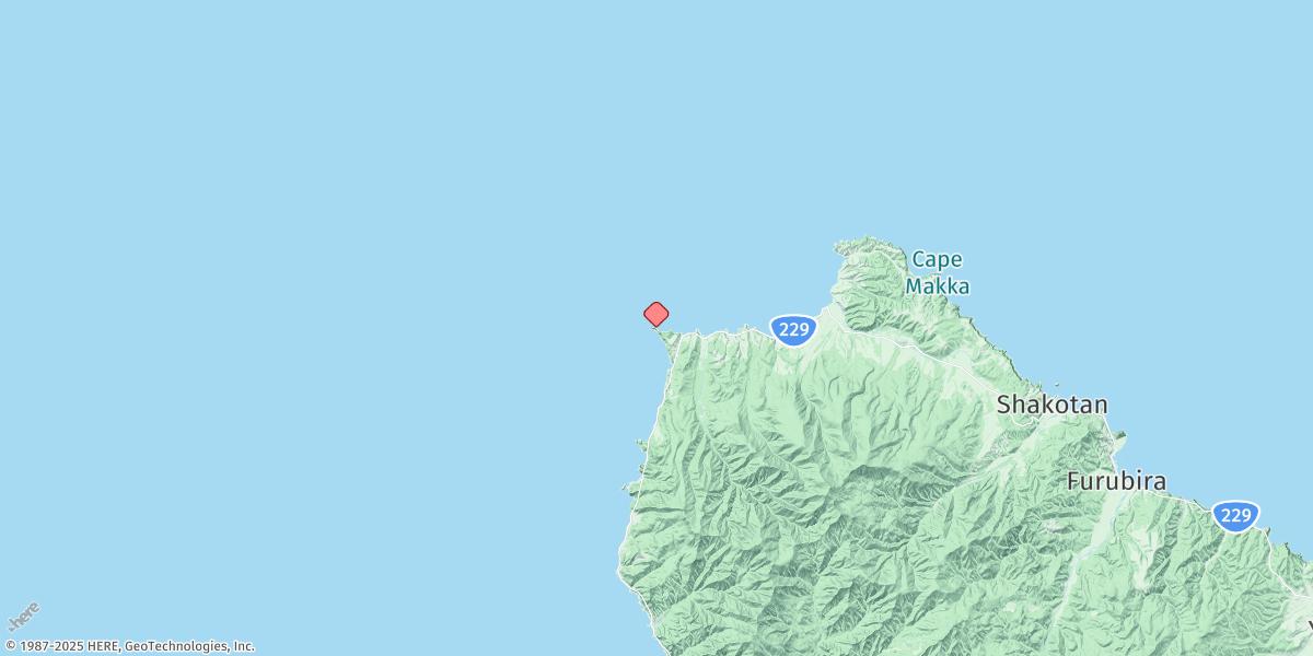 Map of Kamui Misaki