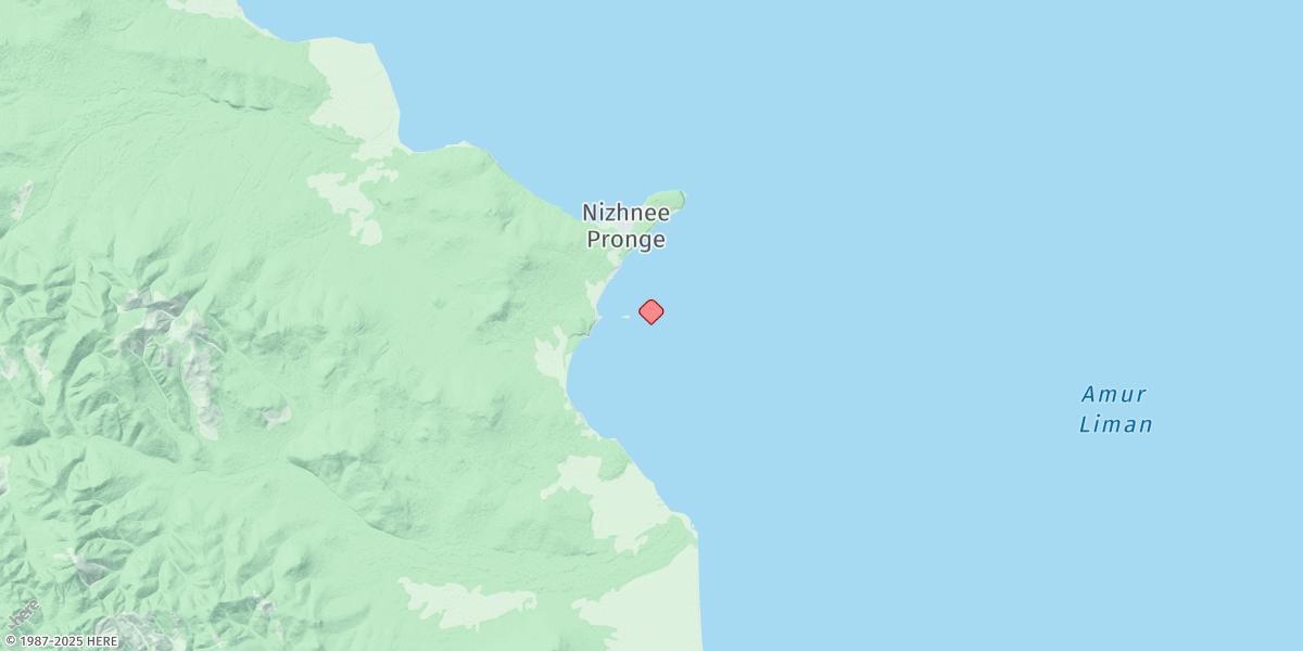 Map of Uyuzyut Island