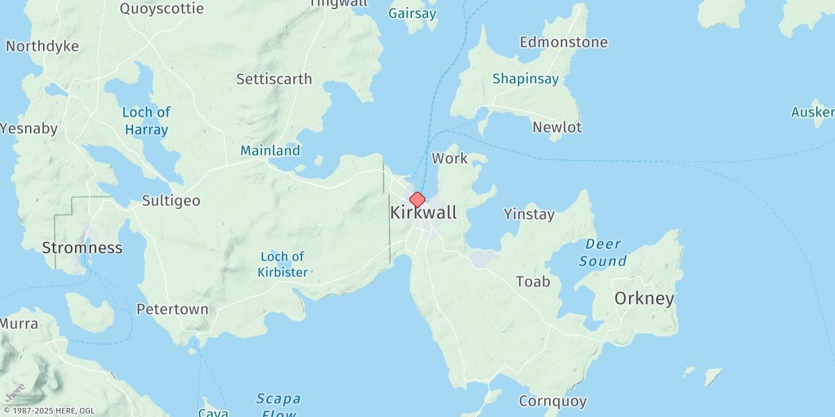 Map of Kirkwall
