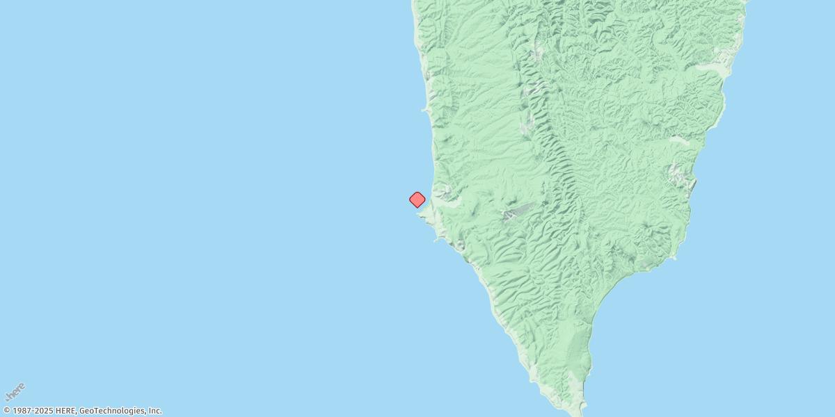 Map of Mys Kuznetsova