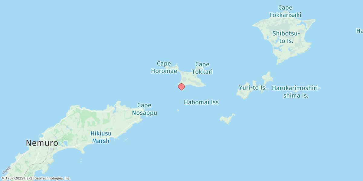 Map of Ostrov Tanfil'Eva