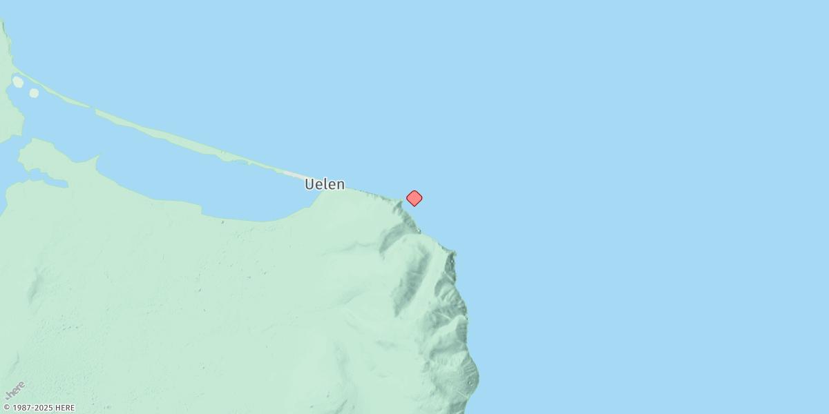 Map of Mys Uelen