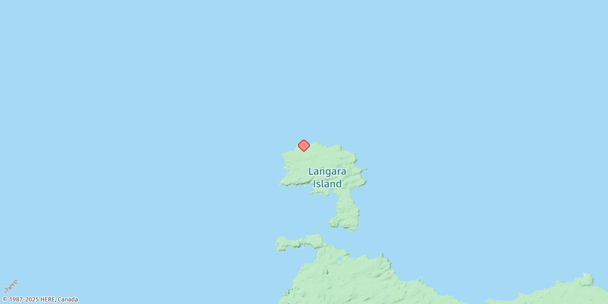 Map of Langara Point