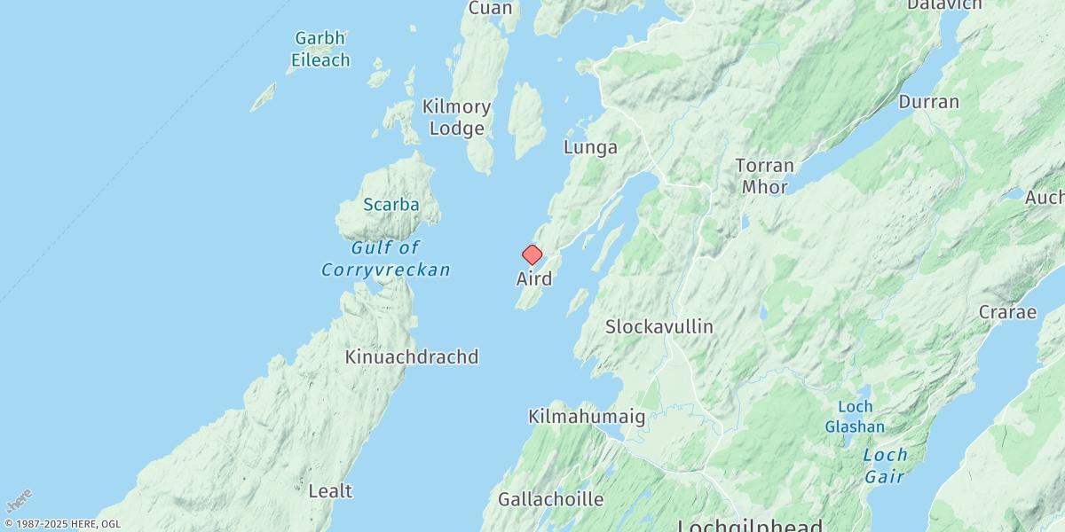 Map of Loch Beag