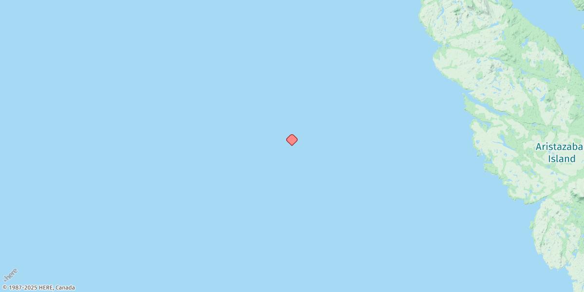 Map of Mckenney Islands
