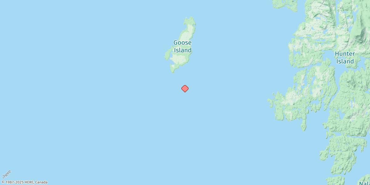 Map of Gosling Island