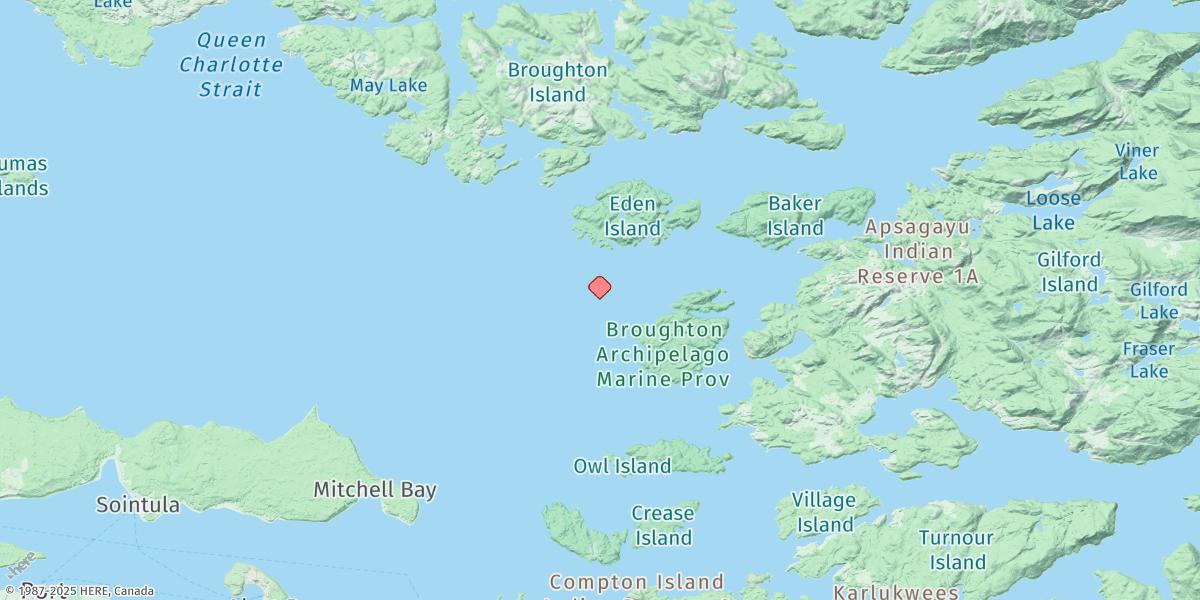 Map of Sunday Harbour