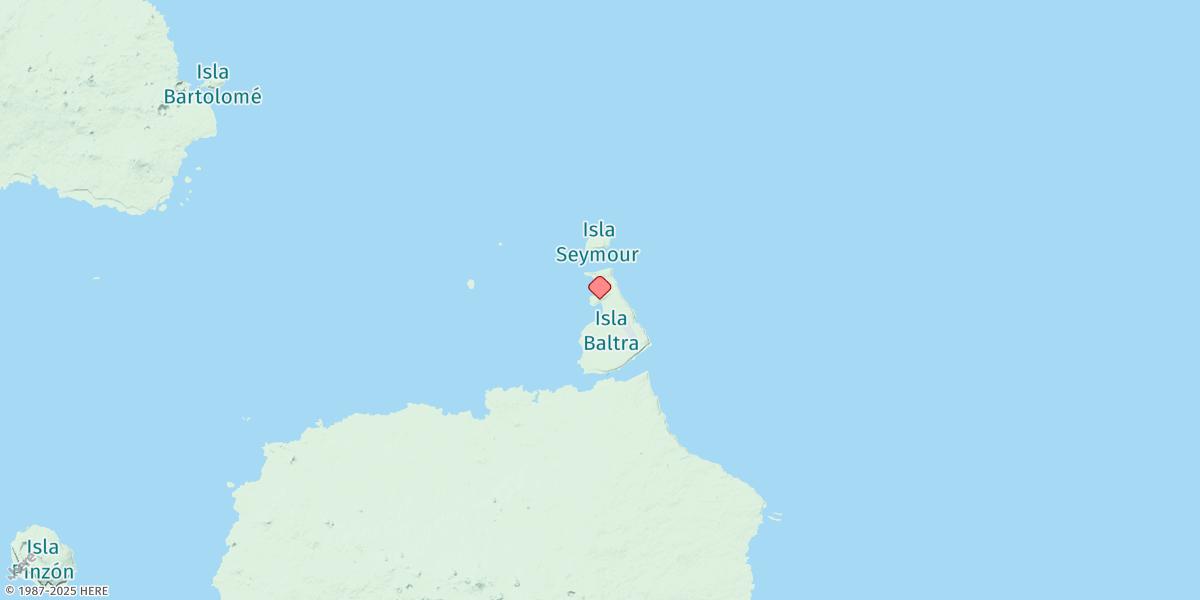 Map of Caleta Aeolian