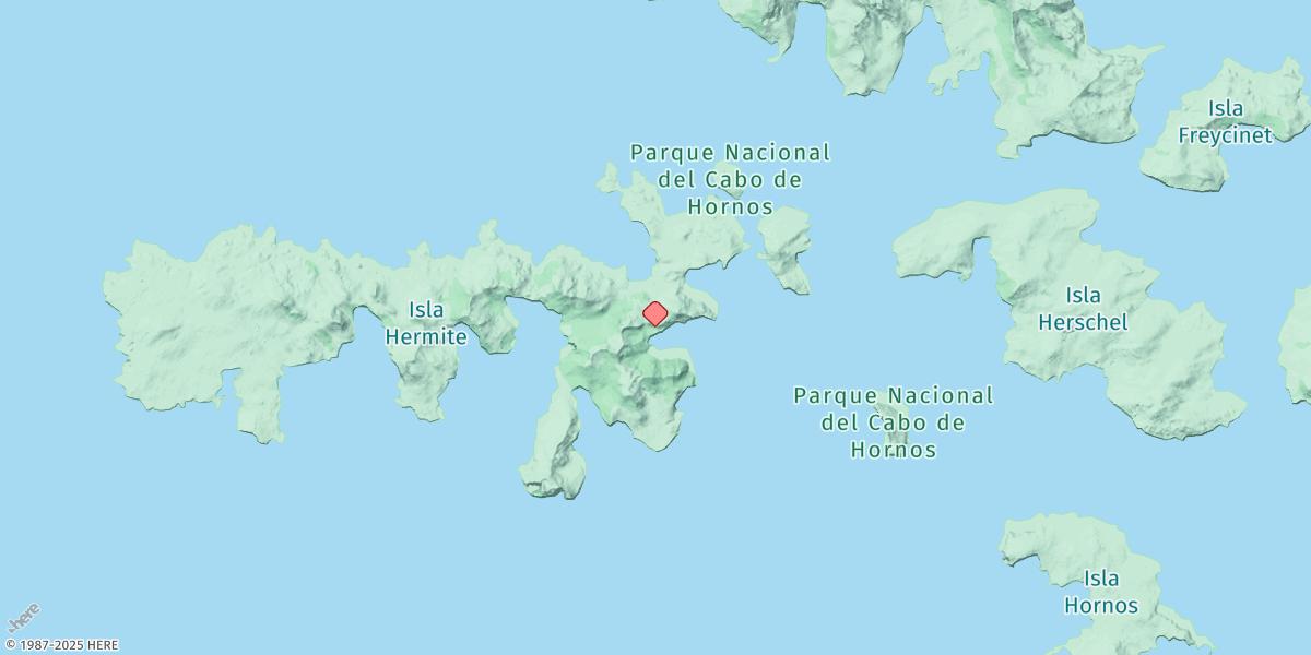 Map of Caleta San Martin