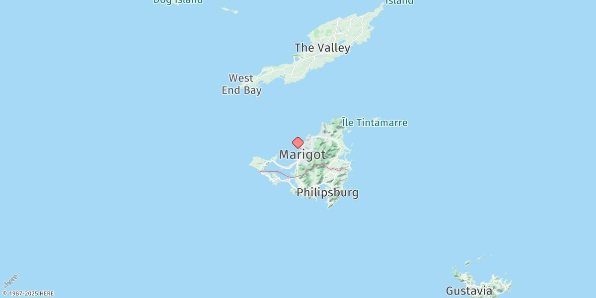 Map of Marigot