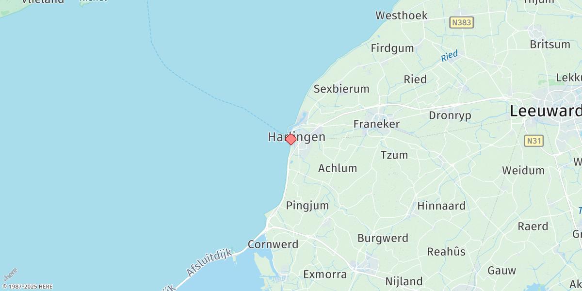 Map of Harlingen
