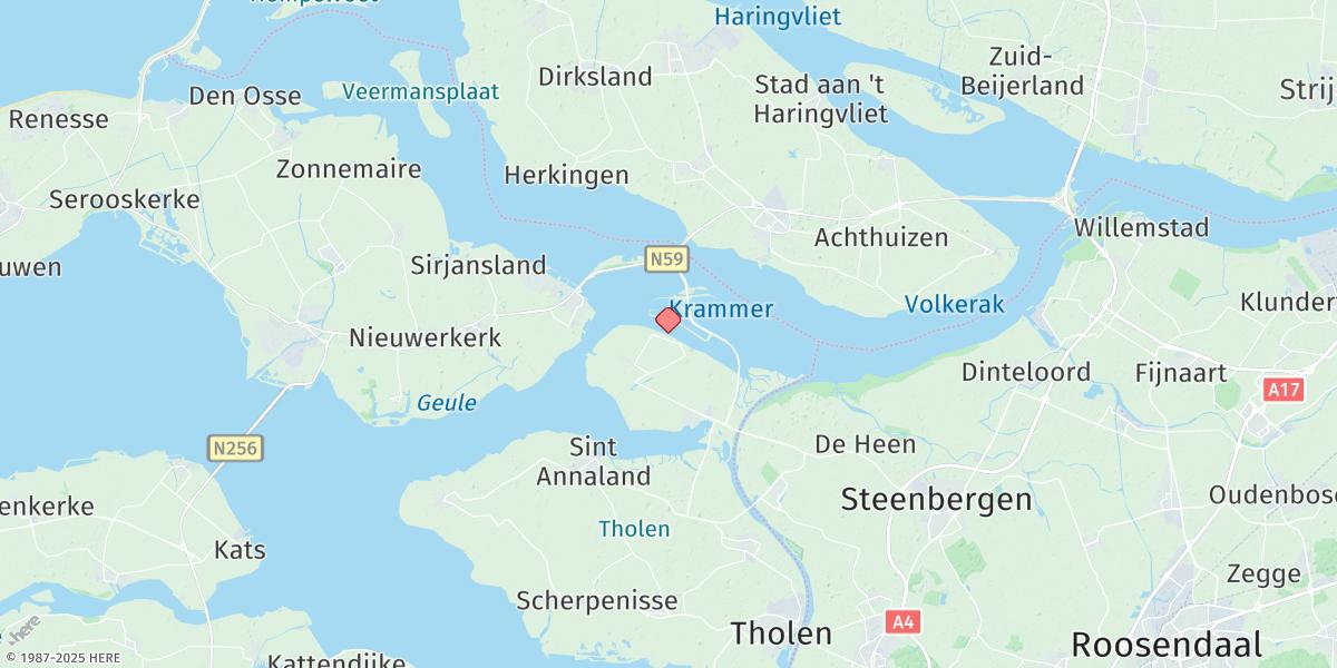 Map of Krammersluizen West