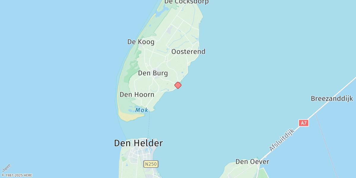 Map of Oudeschild