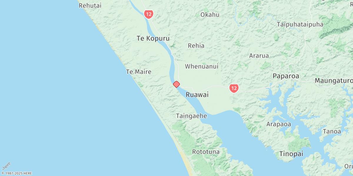 Map of Tikinui