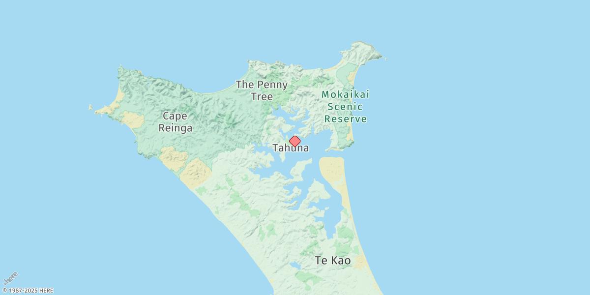 Map of Ngatehe Point